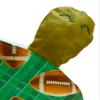 Kitchen Turtle Mop for Small Kitchen Spills, Color - Football Fabric view 3