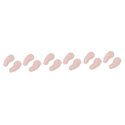 Mobestech 6pairs Cushioned Feel Insoles for Women Footcare Pads -Foot Half Pad Shoe Inserts for Reduced Heel Slippage