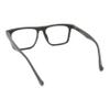 SA106 Stylish Classy Squared Rectangle Horn Rim Plastic Fashion Reading Glasses All Brown +2.00 view 4