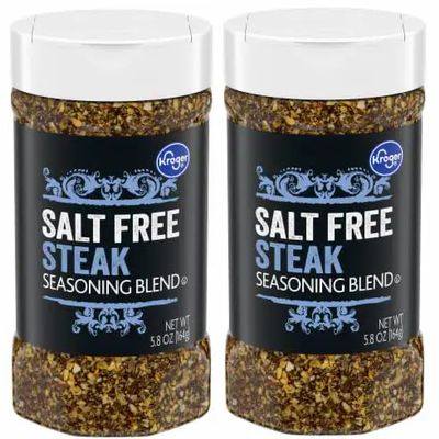 Pack Of 2 Salt Free Steak Seasoning Blend 5.8 oz