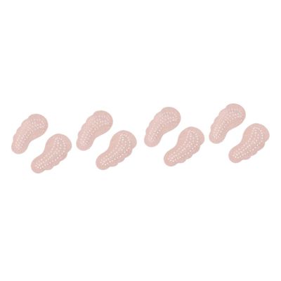 Mobestech 4pairs Womens Insoles Ball of Foot Pads -Foot Half Pad Shoe Insoles Half-Sizer Inserts for Shoes
