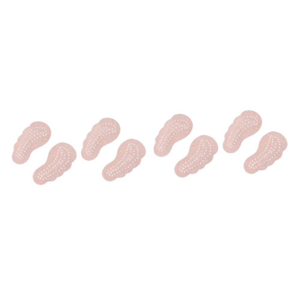 Mobestech 4pairs Womens Insoles Ball of Foot Pads -Foot Half Pad Shoe Insoles Half-Sizer Inserts for Shoes