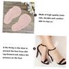Mobestech 4pairs Womens Insoles Ball of Foot Pads -Foot Half Pad Shoe Insoles Half-Sizer Inserts for Shoes view 3