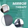 QEAHZ Mirror Therapy for Hand Stroke Recovery - Foldable & Adjustable, for Phantom Limb Pain view 4