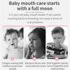 difas Baby Toothbrush, Toddler Toothbrush, Training Baby Toothbrush with Covers, Oral Care Baby Toothbrush Safe and Sturdy, Infant Toothbrush Clean, Gum Cleaning Toothbrush for 8 9 10 Months Babies view 3