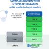 BioTrust Ageless Multi Collagen Peptides Powder  5 Types (I, II, III, V, X)  Unflavored Collagen Powder for Women & Men  Hydrolyzed Protein  Grass Fed Beef, Fish, Chicken, Eggshell Membrane, 2-pk view 2