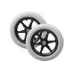1 Pair 12x2 Wheelchair Rear Wheels Assembly, PU Solid Manual Wheelchairs Replacement Wheel with 1/2" (12mm) Bearing (Size : 12x2B) view 1