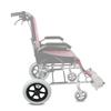 1 Pair 12x2 Wheelchair Rear Wheels Assembly, PU Solid Manual Wheelchairs Replacement Wheel with 1/2" (12mm) Bearing (Size : 12x2B) view 3