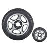 12x2 PU Inflatable/Solid Non-Slip Replacement Wheelchair Rear Wheels Assembly for Most Electric Wheelchairs with Aluminum Rim (1 Pair) (Size : 12x2B) view 1
