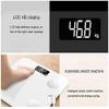 WEedsy Digital Body Weight Bathroom Scale Weighing Scale, Backlit Display, 400 Pounds, Glass, USB Charging Electronic Weighing view 4