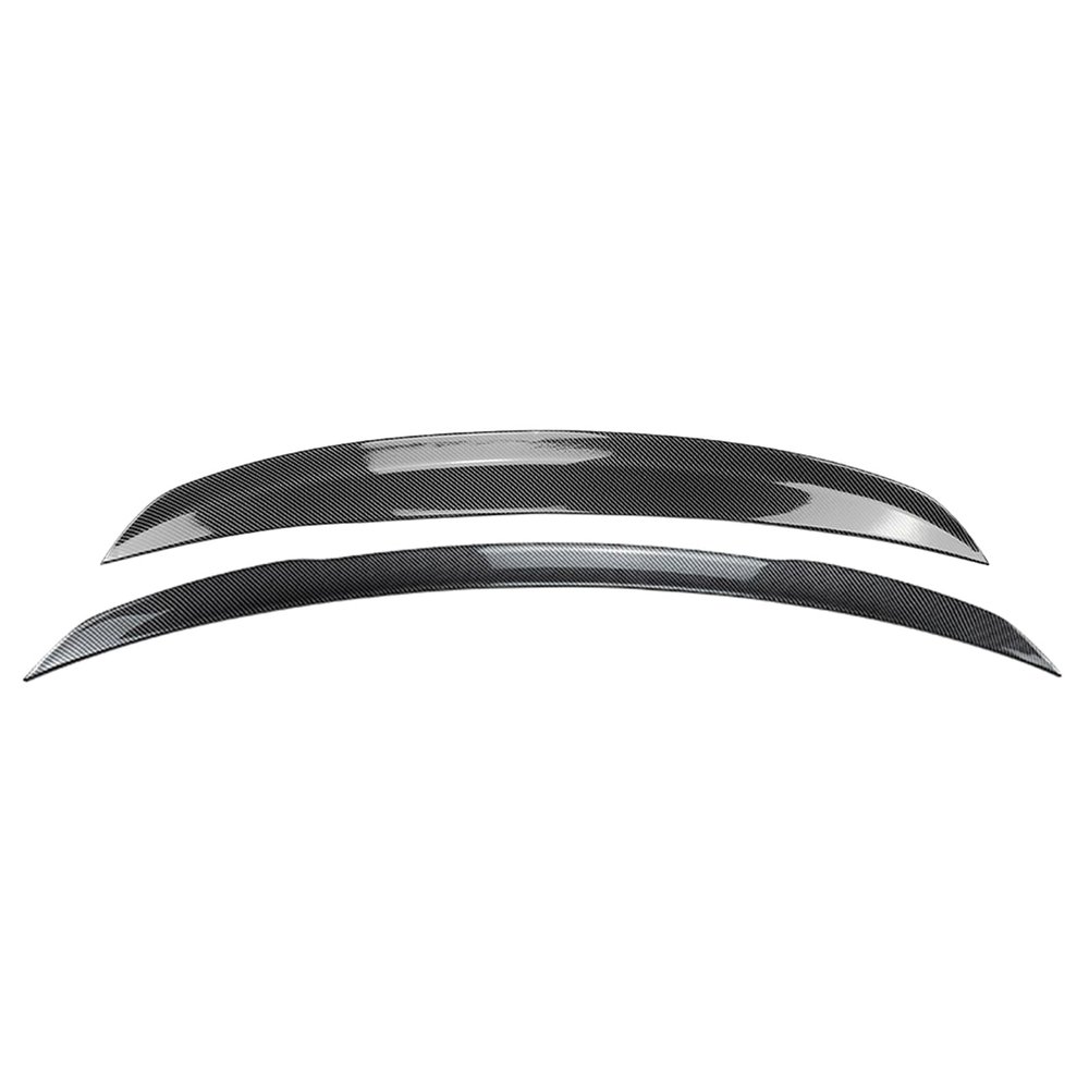 Roof+Rear Trunk Spoiler Wing for Benz CLA Class X118 CLA35/45 AMG 2019-2023 Black