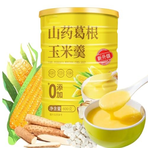 Chinese Corn Soup Powder,Chinese Food,Corn Soup,600g Yam And Pueraria Corn Powder,Corn Soup Powder Chinese Can,Instant Corn Paste,Corn Juice,Corn Soup Powder (1pcs)