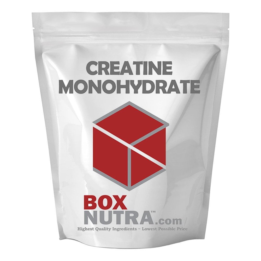 Boxnutra.com Creatine Monohydrate Powder - Pure & Gluten Free, (2.2 lbs)
