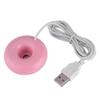Beufee USB Donuts Humidifier, Cute Mist Humidifier Atomization Spray Humidifier Floats on The Water for Home Office Car(Pink) view 1