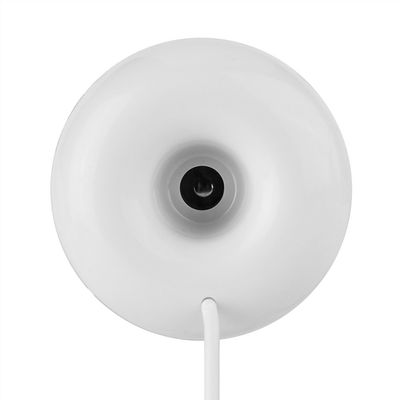 Beufee USB Donuts Humidifier, Cute Mist Humidifier Atomization Spray Humidifier Floats on The Water for Home Office Car(White)