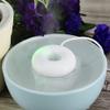 Beufee USB Donuts Humidifier, Cute Mist Humidifier Atomization Spray Humidifier Floats on The Water for Home Office Car(White) view 2