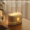 3D Flame Humidifier, Portable Silent Aromatherapy Essential Oil Diffuser with Flame Night Light for Home, Office view 3