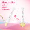 Easy@Home Pregnancy Test Sticks: 5 Count - Reliable and Early Detection Pregnancy Sticks - Precise Results in Minutes - Easy to Use at Home Urine Pregnancy Tests with Curved Handle view 4