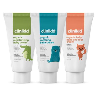 Clinikid Dry Skin Special Care Kit, Baby Lotion Set for Moisturizing and Soothing, Gift Set for Baby's Delicate Skin