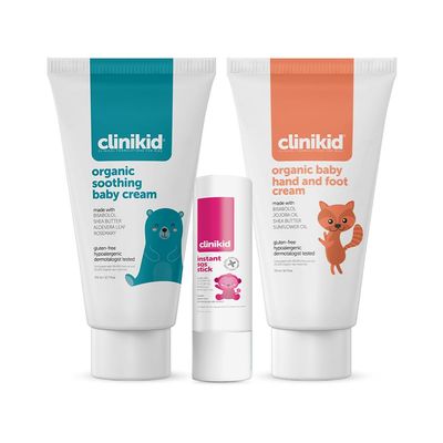 Clinikid Preventive Care Kit, Baby Lotion for Newborn and Kids, Soothes and Comforts Dry Skin
