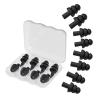 4Pairs Ear Plugs for Sleeping,Soft Silicone Earplugs Noise Cancelling,Black Earplug for Swimming Snoring Concerts Shooting Airplanes. view 1
