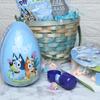 Galerie Bluey Jumbo Easter Egg with Assorted Treats, Includes Character Candy, Jelly Beans, and Stickers, Basket Stuffer, 2.71 Ounces view 4