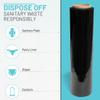 Discrete Disposal Bags - Pop Up Box Design, Sanitary disposal bags feminine and personal use view 4
