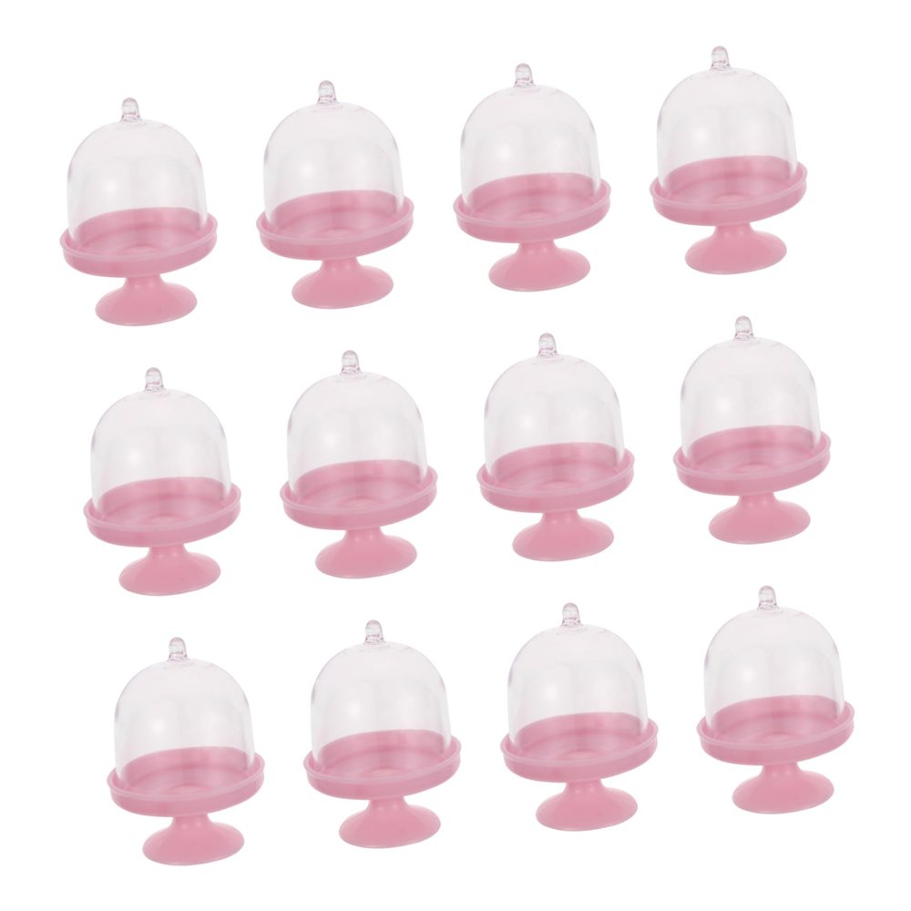 OATIPHO 12pcs Snacks Box Candy Cake and Cookie Storage Containers for Celebrations Base