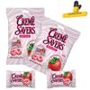 KANDYRIFIK CREME SAVERS (2 PACK 6.25 OZ STRAWBERRY & CREME) | Classic Original Individally Wrapped, Strawberries and Creme and Orange and Creme Hard Candy view 1