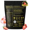 Ambrosia Plant Based Protein Powder 20g | Clean Vegan Pea Protein Powder | Gluten & Dairy Free, Keto Friendly, No Added Sugar | 14 Servings | Strawberry Ice Cream view 3