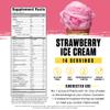 Ambrosia Plant Based Protein Powder 20g | Clean Vegan Pea Protein Powder | Gluten & Dairy Free, Keto Friendly, No Added Sugar | 14 Servings | Strawberry Ice Cream view 4