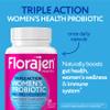 Florajen Women's Complete Triple-Action Prebiotic + Probiotic + Postbiotic for Digestive & Immune Support, Fast-Acting Relief from Constipation & Bloating, Gluten-Free, Vegan, Non-GMO, 30-Count view 3