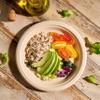 100% Compostable Paper Plates Heavy Duty - 150 Pack Biodegradable Disposable Plates  9 Brown Disposable Dinner Plates Made of Eco-Friendly, Natural Unbleached Sugarcane Bagasse, Microwavable Plates view 4