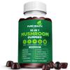 11-in-ONE Mushroom Complex Gummies - 10x Mushroom Supplement W Lions Mane - Nootropic Brain Supplement, Immune Support, All Natural 60 Count Gummies. view 1