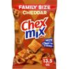 Chex Mix Cheddar Snack Mix, Savory Snack Bag, Family Size, 13.5 oz view 1
