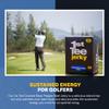 1st Tee Cracked Black Pepper Beef Jerky made with grass-fed beef jerky, 13 grams proteins and one gram fat per serving 2.5oz view 4