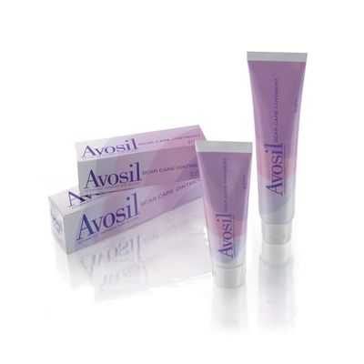 Avosil Intensive Scar Cream, Formulated with Next Generation Polymer Technology, for Old & New Scars, Surgical Scars, and Burns, Fades Discoloration, Soothes Itchy and Irritated Scars (4 oz)