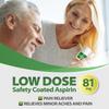 HealthA2Z Aspirin 81 mg | Low Strength | Enteric Coated | Pain Relief | Reduces Minor Aches Muscle Pain & Cramps | Fever Reducer | Reduces Headache (40 Counts (Pack of 3)) view 4