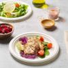 100% Compostable Paper Plates Heavy Duty -150 Pack Biodegradable Disposable Plates - 9 Inch White Disposable Dinner Plates Made of Eco-Friendly, Natural Sugarcane Bagasse, Microwavable Plates Bulk view 3