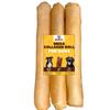 Woofley's Extra Thick Collagen Roll (10-12 Inch - 3 PCS) - Chews for Dogs - Bully Stick Rawhide Alternative Dog Chews No Hide Bones for Medium & Large Dogs view 1