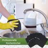 KinHwa Dish Cloths for Washing Dishes Kitchen Towels Microfiber Dish Towels for Kitchen Dish Towels Absorbent 8inch x 8inch 6 Pack (Black, 8in x 8in 10 PC) view 4