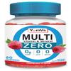 YUM-V'S Multivitamin Zero Gummies by YumVs | Sugar-Free Vitamins Supplement for Women & Men | Chromium, Thiamine, and Magnesium | Natural Raspberry Flavor Chewables - 60 Count view 1