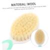 VICASKY 4pcs Boy Girl Boys and Girls Hair Brush Hair Comb Natural Wool Bristles Comfortable Detangler Brush for Cradle Cap view 2