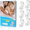 6PCS Anti Snoring Devices - Silicone Magnetic Anti Snoring Nose Clip, Snore Stopper - Comfortable Nasal to Relieve Snore, Stop Snoring for Men and Women view 1
