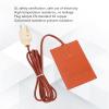 Dpofirs Silicone Heating Pad, Engine Warming Blanket, Silicone Rubber Heating Pad Efficient Electric Blanket Flexible Mat with Wire and Plug for Industrial Equipment Car Engine Oil Pan view 4