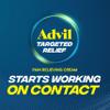 Advil Targeted Relief Pain Relieving Cream, Up to 8 Hours of Powerful Relief of Minor Arthritis Pain, Joint Pain, Lower Back Pain and Muscle Pain - 2.3 oz view 2