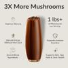 BIOptimizers Mushroom Coffee Alternative  Chocolate Drink  Lions Mane, Chaga, Reishi + Collagen Peptides for Focus, Energy & Gut Health  Adaptogenic Mushrooms & MCT Powder  15 Servings view 2