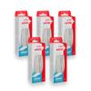 Edel+White Dental Floss - 50 Floss Threaders for Bridges, Orthodontic Braces and Dental Implants for Optimal Oral Hygiene Care - Gentle Threader Floss for Oral Health (5 Pack) view 1