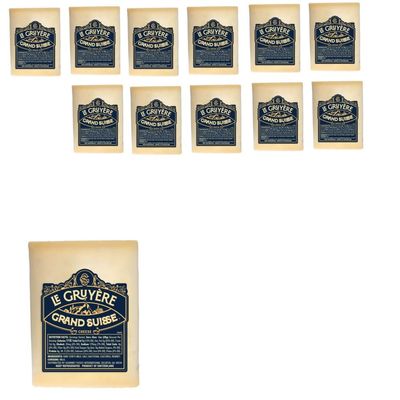 Grand Suisse Gruyere Cuts, 8 oz, 12 Pack
