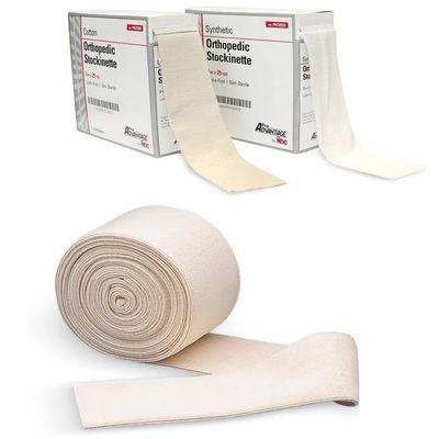 AmeriCan Goods Stockinettes Cotton Material 1/bx Latex Free Non-Sterile Soft Fabric Tubular Bandage (2" x 25 yd/bx)